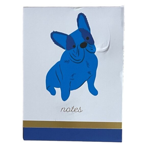 PUG mug and FRENCH BULLDOG notepad MY DOG ADOPTED ME ceramic coffee teacup cutie - Picture 6 of 14